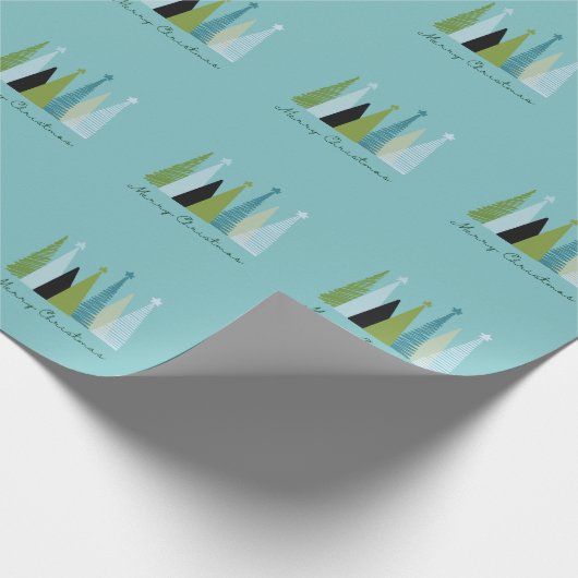 Frohe Weihnachten Geschenkpapier (Ecke)