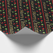 Frohe Weihnachten Geschenkpapier (Ecke)