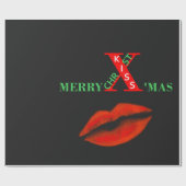 Frohe Weihnachten Geschenkpapier (Flach)