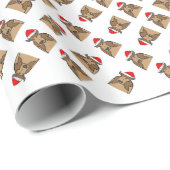 Frohe Weihnachten! Geschenkpapier (Rolleneckpunkt)