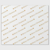 "Frohe Weihnachten" Geschenkpapier (Flach)