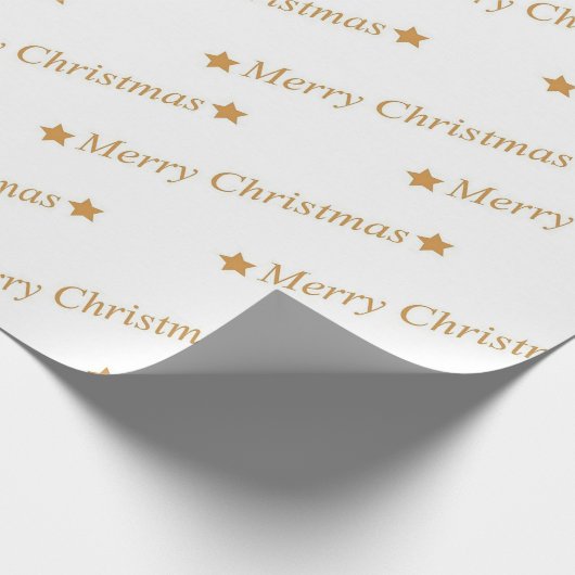 "Frohe Weihnachten" Geschenkpapier (Ecke)