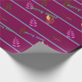 Frohe Weihnachten Geschenkpapier (Ecke)