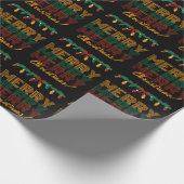 Frohe Weihnachten Geschenkpapier (Ecke)