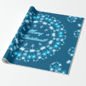frohe Weihnachten Geschenkpapier (Ungerollt)