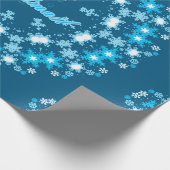 frohe Weihnachten Geschenkpapier (Ecke)