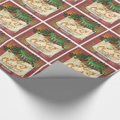 Frohe Weihnachten Geschenkpapier (Ecke)