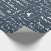Frohe Weihnachten Geschenkpapier (Ecke)