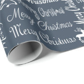Frohe Weihnachten Geschenkpapier (Rolleneckpunkt)