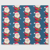 Frohe Weihnachten Geschenkpapier (Flach)