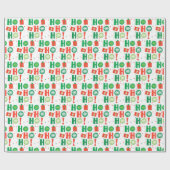 Frohe Weihnachten Geschenkpapier (Flach)