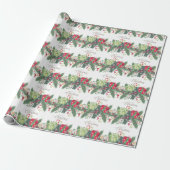 Frohe Weihnachten Geschenkpapier (Ungerollt)