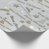 Frohe Weihnachten Geschenkpapier (Ecke)