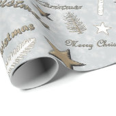 Frohe Weihnachten Geschenkpapier (Rolleneckpunkt)