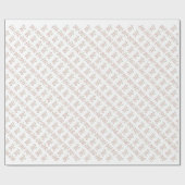 Frohe Weihnachten Geschenkpapier (Flach)