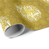 Frohe Weihnachten Geschenkpapier (Rolleneckpunkt)