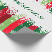 Frohe Weihnachten Geschenkpapier (Ecke)