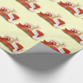 Frohe Weihnachten! Geschenkpapier (Ecke)