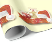 Frohe Weihnachten! Geschenkpapier (Rolleneckpunkt)