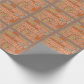 Frohe Weihnachten Geschenkpapier (Ecke)