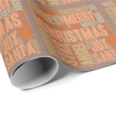 Frohe Weihnachten Geschenkpapier (Rolleneckpunkt)