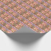 Frohe Weihnachten Geschenkpapier (Ecke)