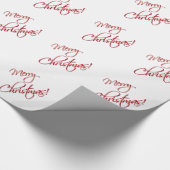 Frohe Weihnachten Geschenkpapier (Ecke)