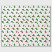 Frohe Weihnachten Geschenkpapier (Flach)