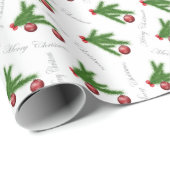 Frohe Weihnachten Geschenkpapier (Rolleneckpunkt)