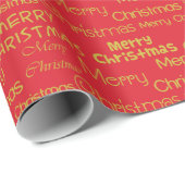 Frohe Weihnachten Geschenkpapier (Rolleneckpunkt)