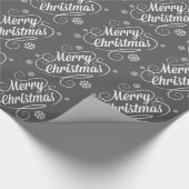 Frohe Weihnachten Geschenkpapier (Ecke)