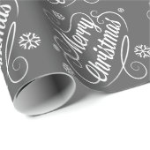 Frohe Weihnachten Geschenkpapier (Rolleneckpunkt)