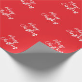 Frohe Weihnachten Geschenkpapier (Ecke)