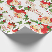 Frohe Weihnachten Geschenkpapier (Ecke)