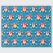 Frohe Weihnachten Geschenkpapier (Flach)