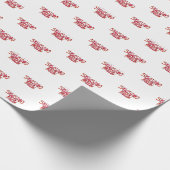 Frohe Weihnachten Geschenkpapier (Ecke)