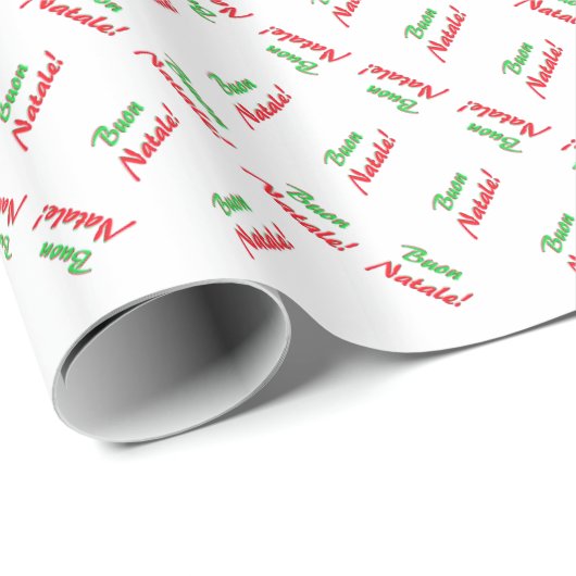 Frohe Weihnachten Geschenkpapier (Rolleneckpunkt)