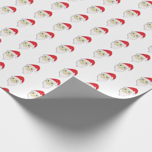 Frohe Weihnachten Geschenkpapier (Ecke)