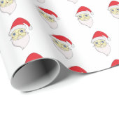 Frohe Weihnachten Geschenkpapier (Rolleneckpunkt)