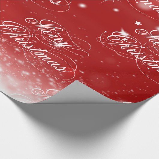 Frohe Weihnachten Geschenkpapier (Ecke)