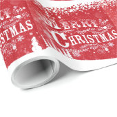 Frohe Weihnachten Geschenkpapier (Rolleneckpunkt)