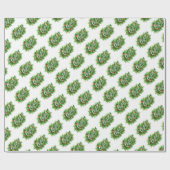 Frohe Weihnachten Geschenkpapier (Flach)