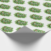 Frohe Weihnachten Geschenkpapier (Ecke)
