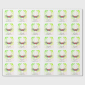 Frohe Weihnachten! Geschenkpapier (Flach)