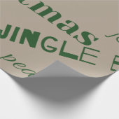 Frohe Weihnachten Geschenkpapier (Ecke)