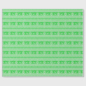 Frohe Weihnachten Geschenkpapier (Flach)
