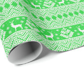 Frohe Weihnachten Geschenkpapier (Rolleneckpunkt)