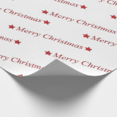 "Frohe Weihnachten" Geschenkpapier (Ecke)