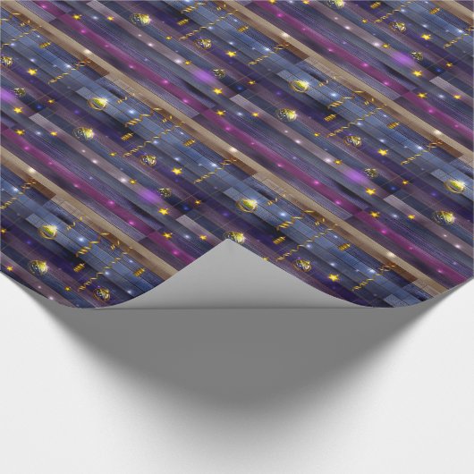 Frohe Weihnachten Geschenkpapier (Ecke)