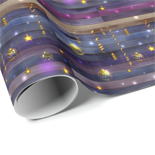 Frohe Weihnachten Geschenkpapier (Rolleneckpunkt)